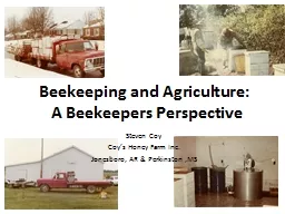 Beekeeping and Agriculture: