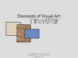 Elements of Visual Art Texture