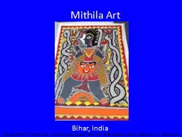 Mithila Art Bihar, India