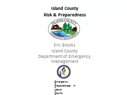 Island County  Risk & Preparedness