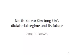 North Korea: Kim Jong  Un’s