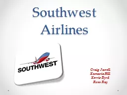 Southwest Airlines Craig Jarrell