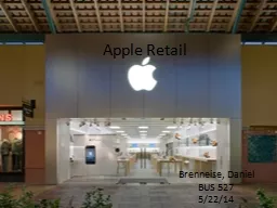 Apple Retail Brenneise , Daniel