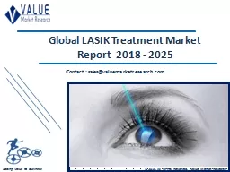 LASIK Treatment Market Share, Global Industry Analysis Report 2018-2025