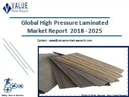 High Pressure Laminate Market Share, Global Industry Analysis Report 2018-2025
