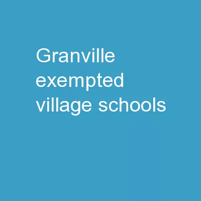 Granville Exempted Village Schools