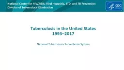 Tuberculosis in the United