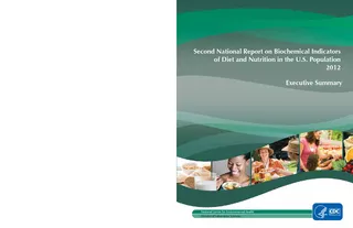 Second National Report on Biochemical Indicators of Di