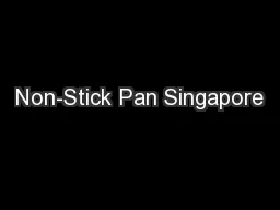 Non-Stick Pan Singapore