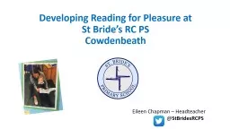 Developing Reading for Pleasure at