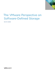 The VMware Perspective on SoftwareDened Storage WHITE