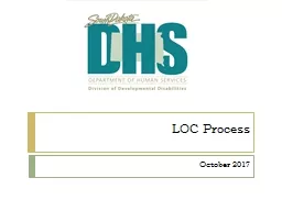 October 2017 LOC Process