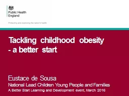 Tackling  childhood  obesity