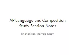 AP  Language  and  Composition