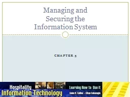 Chapter 5 Managing and Securing the