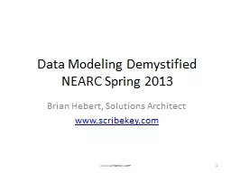 Data Modeling Demystified