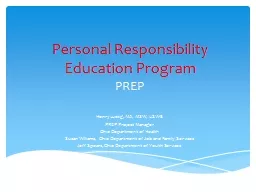 Personal Responsibility Education Program