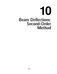 BeamDeections SecondOrder Method   Lecture  BEAM DEFL