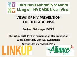 VIEWS OF HIV PREVENTION