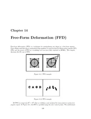 Chapter  FreeForm Deformation FFD Freeform deformation