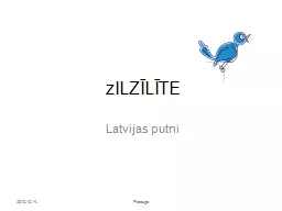 zILZĪLĪTE Latvijas putni