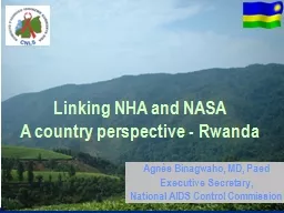 Linking NHA and NASA A country perspective - Rwanda