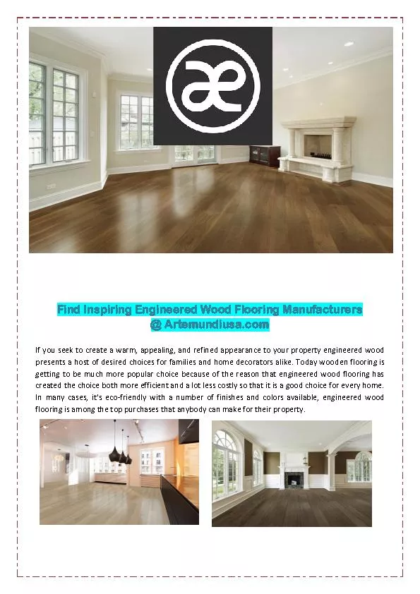 Engineered Flooring California - Arte Mundi USA