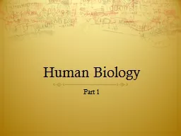 Human Biology Part 1 INTEGUMENT SYSTEM