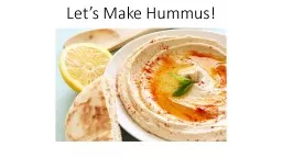 Let’s Make Hummus! Put 2 tbsp. of olive oil into a blender.