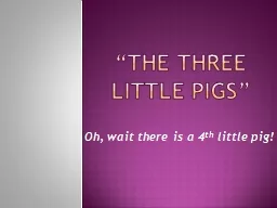 “The Three Little Pigs”