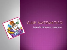 Club Matemático Jugando