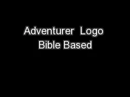 Adventurer  Logo Bible Based