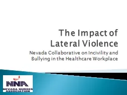 The Impact of         Lateral Violence