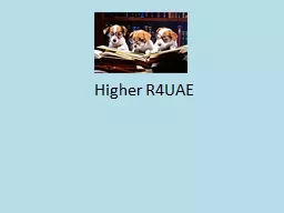 Higher R4UAE N5-> Higher