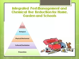 Manejo Integrado de Plagas y Reducción de Uso de Químicos para el hogar