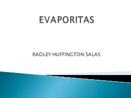 EVAPORITAS RADLEY HUFFINGTON SALAS