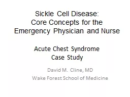 Sickle  Cell Disease: Core Concepts for the Emergency Physician and