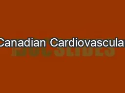 Canadian Cardiovascular