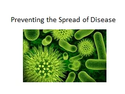 Preventing the Spread of Disease