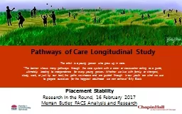 Pathways of Care  Longitudinal