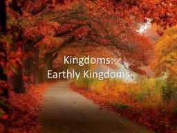 Kingdoms: Earthly Kingdoms