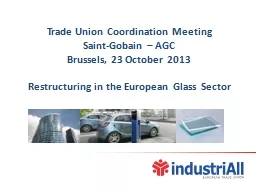Trade Union Coordination Meeting