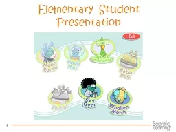 Elementary Student Presentation