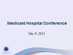 Medicaid Hospital Conference