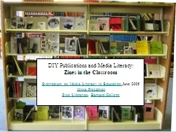 DIY Publications and Media Literacy: