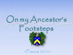 On my Ancestor’s Footsteps