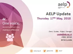 AELP Update Thursday 17 th