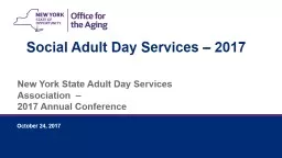 Social Adult Day Services – 2017