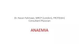 Dr. Hasan Fahmawi, MRCP (London), FRCP(Edin)