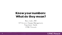 Know your numbers: What do